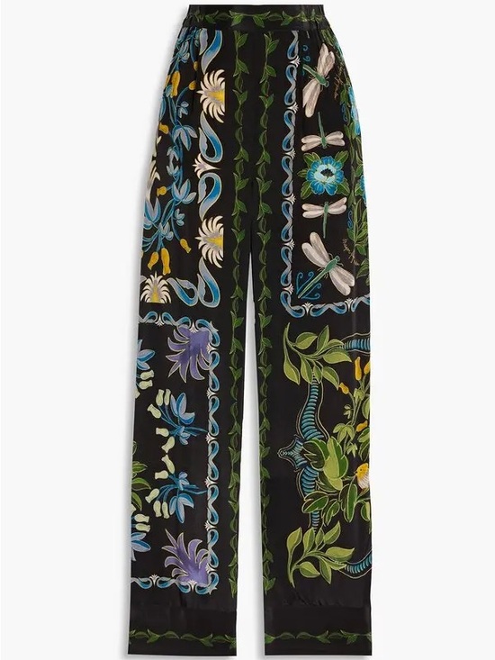 FARM Rio Pants - Farm Rio Ecovero Viscose Pants
